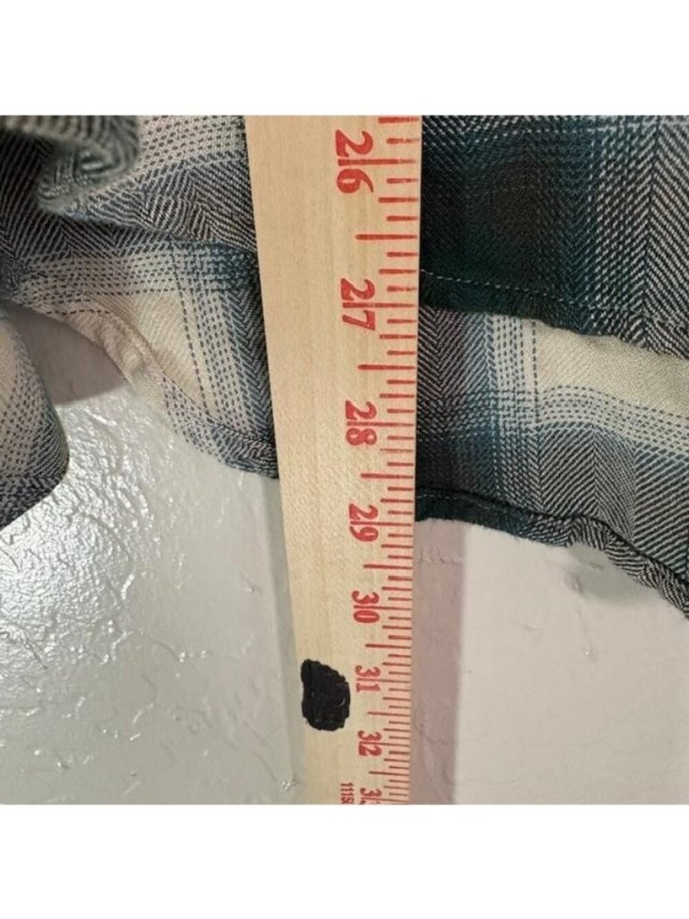 Rails Hunter Shirt Womens Large Green White Plaid Soft Rayon Button Up Top - Picture 10 of 10